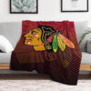 chicago blackhawks blanket fleece blanket throw blankets plush blanket v19 chicago blackhawks blanket fleece blanket throw blankets plush blanket v19