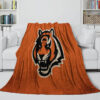 cincinnati bengals blanket sherpa blankets throw blankets plush blanket v38 cincinnati bengals blanket sherpa blankets throw blankets plush blanket v38