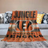 cincinnati bengals blanket sherpa blankets throw plush blanket v15 cincinnati bengals blanket sherpa blankets throw plush blanket v15