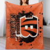 cincinnati bengals blanket sherpa blankets throw plush blankets v4 cincinnati bengals blanket sherpa blankets throw plush blankets v4
