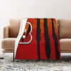 cincinnati bengals blankets sherpa blankets throw blanket plush blanket v35 cincinnati bengals blankets sherpa blankets throw blanket plush blanket v35