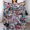 colorado avalanche blankets sherpa blanket throw blankets plush blanket v26 colorado avalanche blankets sherpa blanket throw blankets plush blanket v26