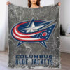 columbus blue jackets blanket sherpa blankets throw plush blankets v14 columbus blue jackets blanket sherpa blankets throw plush blankets v14