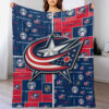 columbus blue jackets blankets fleece blankets throw blankets plush blanket v18 columbus blue jackets blankets fleece blankets throw blankets plush blanket v18