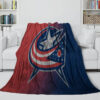 columbus blue jackets blankets sherpa blanket throw blanket plush blanket v28 columbus blue jackets blankets sherpa blanket throw blanket plush blanket v28