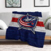 columbus blue jackets blankets sherpa blankets throw plush blanket v11 columbus blue jackets blankets sherpa blankets throw plush blanket v11