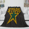 dallas stars blanket fleece blankets throw plush blankets v28 dallas stars blanket fleece blankets throw plush blankets v28