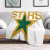 dallas stars blanket sherpa blanket throw plush blanket v3 dallas stars blanket sherpa blanket throw plush blanket v3