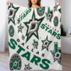 dallas stars blankets sherpa blanket throw blanket plush blankets v12 dallas stars blankets sherpa blanket throw blanket plush blankets v12