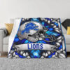 detroit lions blankets sherpa blankets throw plush blanket v52 detroit lions blankets sherpa blankets throw plush blanket v52