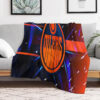 edmonton oilers blanket fleece blanket throw blankets plush blanket v119 edmonton oilers blanket fleece blanket throw blankets plush blanket v119