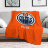 edmonton oilers blanket fleece blankets throw blanket plush blanket v43 edmonton oilers blanket fleece blankets throw blanket plush blanket v43