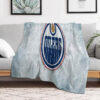 edmonton oilers blanket fleece blankets throw blankets plush blanket v36 edmonton oilers blanket fleece blankets throw blankets plush blanket v36