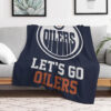 edmonton oilers blanket fleece blankets throw blankets plush blankets v105 edmonton oilers blanket fleece blankets throw blankets plush blankets v105