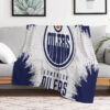edmonton oilers blanket fleece blankets throw blankets plush blankets v33 edmonton oilers blanket fleece blankets throw blankets plush blankets v33