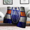 edmonton oilers blanket fleece blankets throw plush blanket v79 edmonton oilers blanket fleece blankets throw plush blanket v79