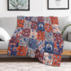 edmonton oilers blanket sherpa blanket throw blankets plush blanket v60 edmonton oilers blanket sherpa blanket throw blankets plush blanket v60