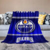 edmonton oilers blanket sherpa blanket throw plush blanket v55 edmonton oilers blanket sherpa blanket throw plush blanket v55