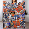 edmonton oilers blanket sherpa blanket throw plush blankets v11 edmonton oilers blanket sherpa blanket throw plush blankets v11