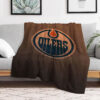 edmonton oilers blanket sherpa blankets throw blanket plush blanket v124 edmonton oilers blanket sherpa blankets throw blanket plush blanket v124