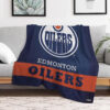 edmonton oilers blanket sherpa blankets throw plush blankets v89 edmonton oilers blanket sherpa blankets throw plush blankets v89