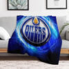 edmonton oilers blankets fleece blanket throw blanket plush blankets v114 edmonton oilers blankets fleece blanket throw blanket plush blankets v114