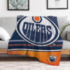 edmonton oilers blankets fleece blanket throw blankets plush blanket v115 edmonton oilers blankets fleece blanket throw blankets plush blanket v115