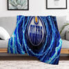 edmonton oilers blankets fleece blankets throw plush blanket v101 edmonton oilers blankets fleece blankets throw plush blanket v101