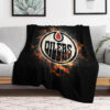 edmonton oilers blankets sherpa blanket throw plush blanket v8 edmonton oilers blankets sherpa blanket throw plush blanket v8