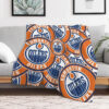 edmonton oilers blankets sherpa blankets throw blankets plush blanket v59 edmonton oilers blankets sherpa blankets throw blankets plush blanket v59