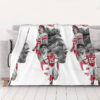 kansas city chiefs blanket fleece blankets throw blankets plush blanket v78 kansas city chiefs blanket fleece blankets throw blankets plush blanket v78
