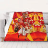 kansas city chiefs blankets fleece blanket throw plush blanket v38 kansas city chiefs blankets fleece blanket throw plush blanket v38