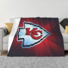 kansas city chiefs blankets fleece blankets throw plush blankets v31 kansas city chiefs blankets fleece blankets throw plush blankets v31