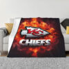 kansas city chiefs blankets sherpa blankets throw plush blankets v106 kansas city chiefs blankets sherpa blankets throw plush blankets v106