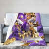 kobe bryant blankets fleece blankets throw blankets plush blanket v17 kobe bryant blankets fleece blankets throw blankets plush blanket v17