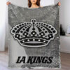 los angeles kings blanket sherpa blankets throw plush blanket v13 los angeles kings blanket sherpa blankets throw plush blanket v13