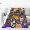 los angeles lakers blanket sherpa blanket throw plush blanket v6 los angeles lakers blanket sherpa blanket throw plush blanket v6