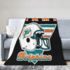 miami dolphins blanket fleece blanket throw plush blanket v53 miami dolphins blanket fleece blanket throw plush blanket v53