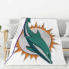 miami dolphins blanket sherpa blanket throw blanket plush blanket v33 miami dolphins blanket sherpa blanket throw blanket plush blanket v33