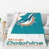 miami dolphins blanket sherpa blankets throw blanket plush blanket v28 miami dolphins blanket sherpa blankets throw blanket plush blanket v28