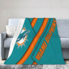 miami dolphins blanket sherpa blankets throw plush blanket v31 miami dolphins blanket sherpa blankets throw plush blanket v31