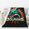 miami dolphins blankets fleece blanket throw blanket plush blankets v75 miami dolphins blankets fleece blanket throw blanket plush blankets v75