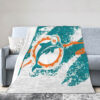 miami dolphins blankets sherpa blanket throw blankets plush blanket v44 miami dolphins blankets sherpa blanket throw blankets plush blanket v44