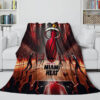 miami heat blankets sherpa blankets throw plush blankets v13 miami heat blankets sherpa blankets throw plush blankets v13