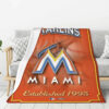 miami marlins blanket fleece blankets throw blanket plush blanket v12 miami marlins blanket fleece blankets throw blanket plush blanket v12