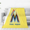 miami marlins blanket sherpa blankets throw blankets plush blanket v30 miami marlins blanket sherpa blankets throw blankets plush blanket v30