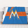 miami marlins blankets fleece blankets throw blanket plush blankets v14 miami marlins blankets fleece blankets throw blanket plush blankets v14