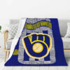 milwaukee brewers blanket fleece blanket throw blankets plush blanket v21 milwaukee brewers blanket fleece blanket throw blankets plush blanket v21