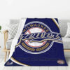 milwaukee brewers blanket fleece blanket throw blankets plush blanket v22 milwaukee brewers blanket fleece blanket throw blankets plush blanket v22