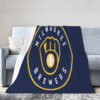 milwaukee brewers blanket fleece blankets throw blankets plush blankets v38 milwaukee brewers blanket fleece blankets throw blankets plush blankets v38